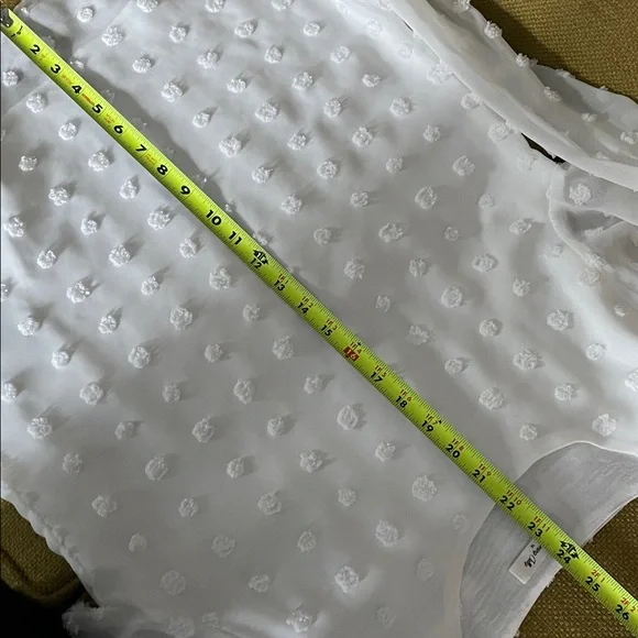 Blooming Jelly Dressy Blouse in Feminine Romantic White SizeM Victorian Inspired - Picture 9 of 9